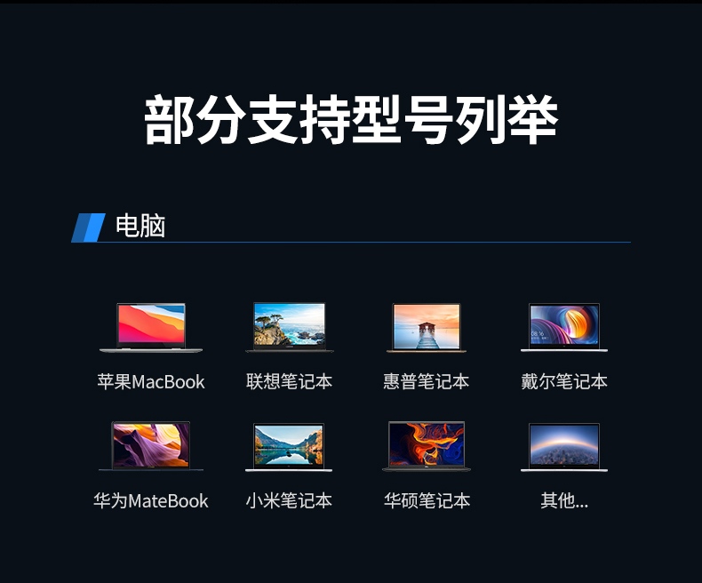 兼容轻薄本 接口扩展无压力 笔记本性能不妥协 兼容轻薄本 接口扩展无压力 笔记本性能不妥协