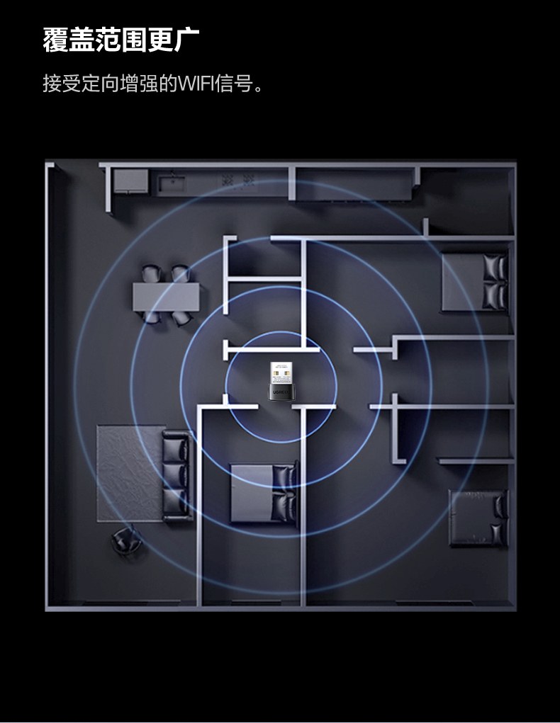 绿联WiFi6网卡 支持Windows7/10/11 老旧系统无缝升级