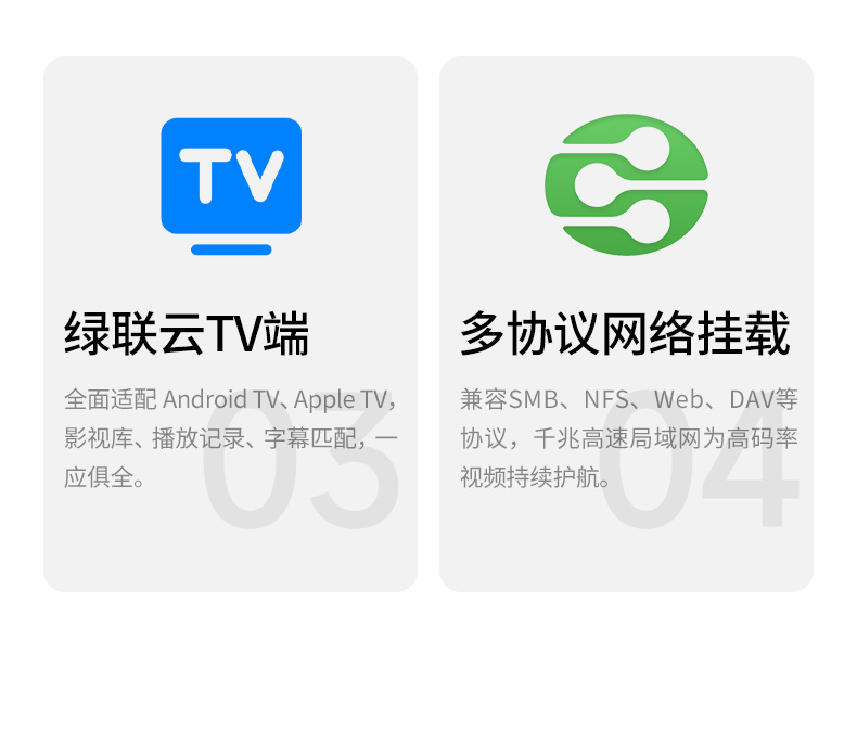 绿联DH2300全能私有云 存储娱乐一体化 开启智能数字生活 绿联DH2300全能私有云 存储娱乐一体化 开启智能数字生活