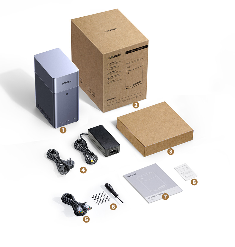 绿联DH2300私有云 满足个人家庭全场景 数据管理更智能 绿联DH2300私有云 满足个人家庭全场景 数据管理更智能