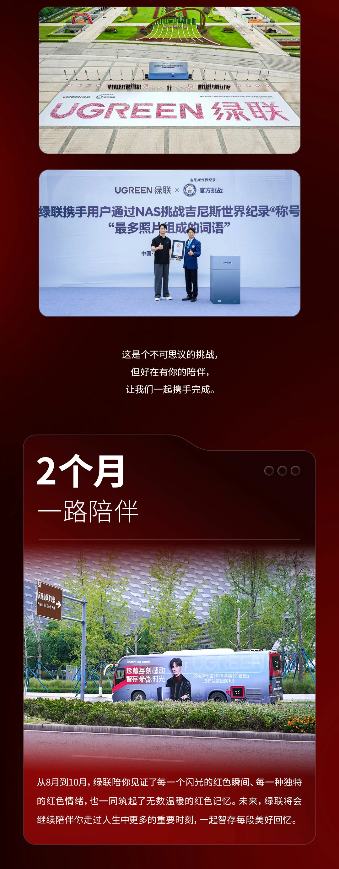 UGREEN绿联成功挑战吉尼斯世界纪录！