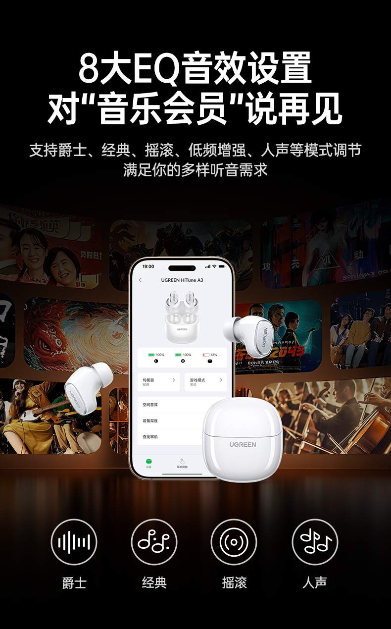 WS220睡眠耳机 超轻设计 夜间佩戴无负担 WS220睡眠耳机 超轻设计 夜间佩戴无负担