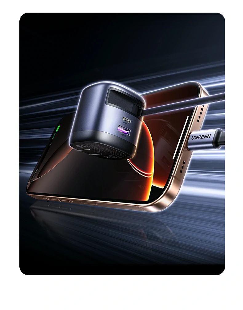 绿联65W氮化镓技术高效快充 绿联65W氮化镓技术高效快充