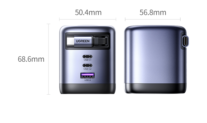 绿联100W快充头使用场景搭配示意图 绿联100W快充头使用场景搭配示意图