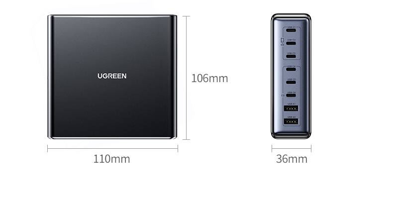 USB-C快充协议兼容 绿联X766 适配苹果华为小米设备