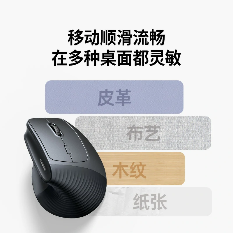 绿联双模无线垂直人体工学鼠标