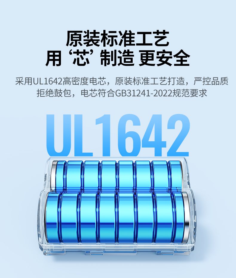 UGREEN绿联-品质新体验,数码选绿联 绿联BC130电池高效能量转换率演示,更持久更稳定