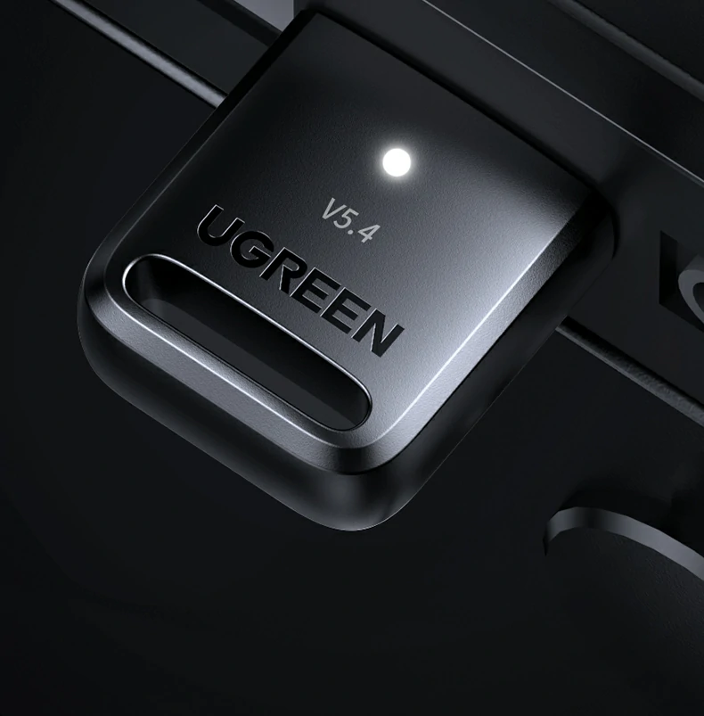 UGREEN绿联-品质新体验,数码选绿联 绿联CM748蓝牙适配器产品包装展示时尚简约风格