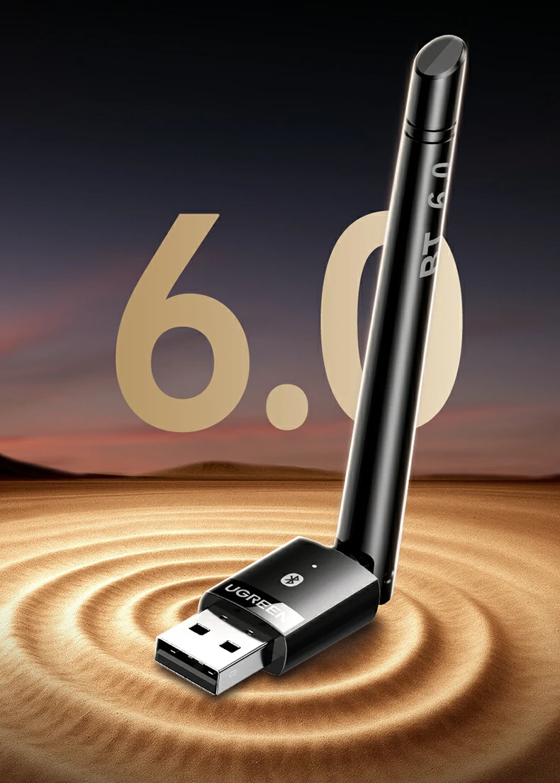 UGREEN绿联-品质新体验,数码选绿联 绿联CM749蓝牙6.0芯片性能展示,连接稳定低延迟