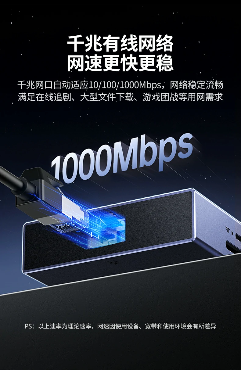 UGREEN绿联-品质新体验,数码选绿联 绿联双HDMI扩展坞连接显示器演示,多屏协作高效办公