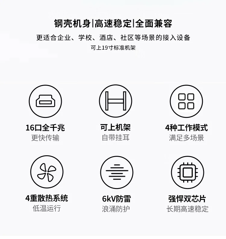 UGREEN绿联-品质新体验,数码选绿联 绿联CM939千兆交换机支持桌面壁挂机架多种安装方式