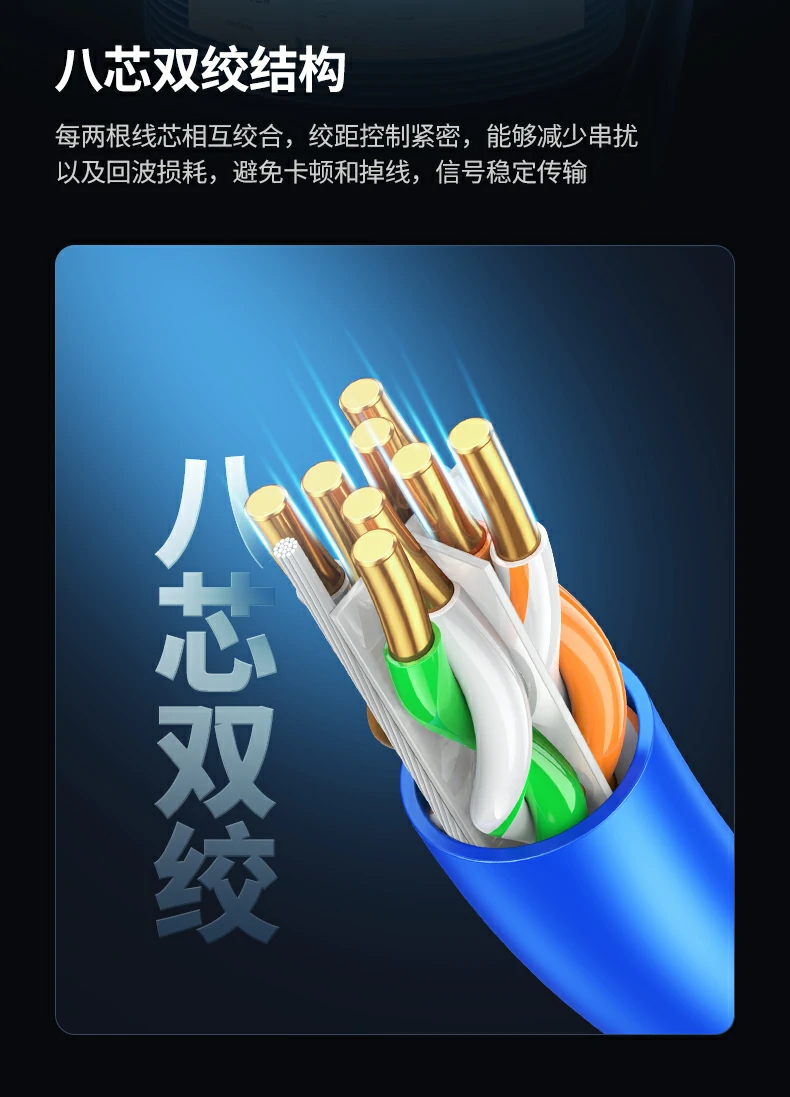 UGREEN六类千兆网线适用家装工程图10