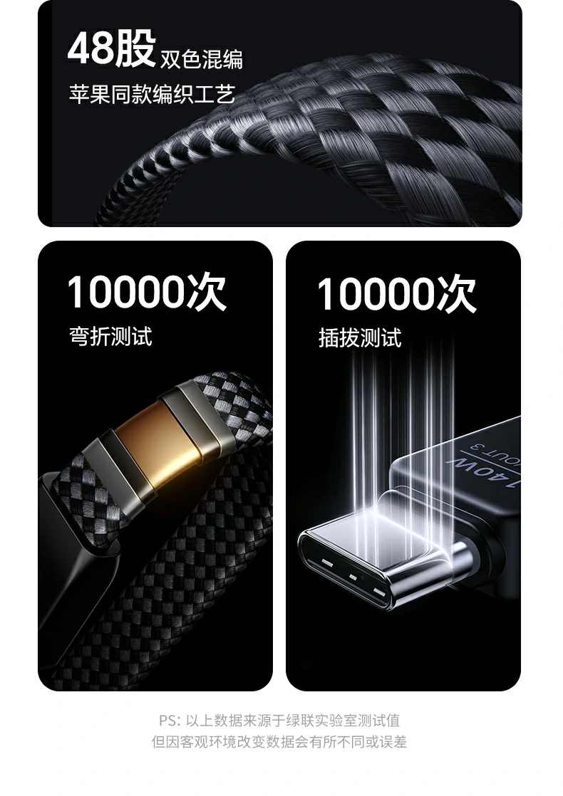 绿联PB552 25000mAh长虹三杰电芯 安全耐用更放心