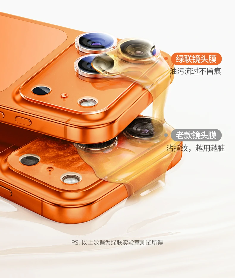 UGREEN绿联-品质新体验,数码选绿联 绿联iPhone17镜头膜兼容原装保护壳,贴合自然不干扰使用