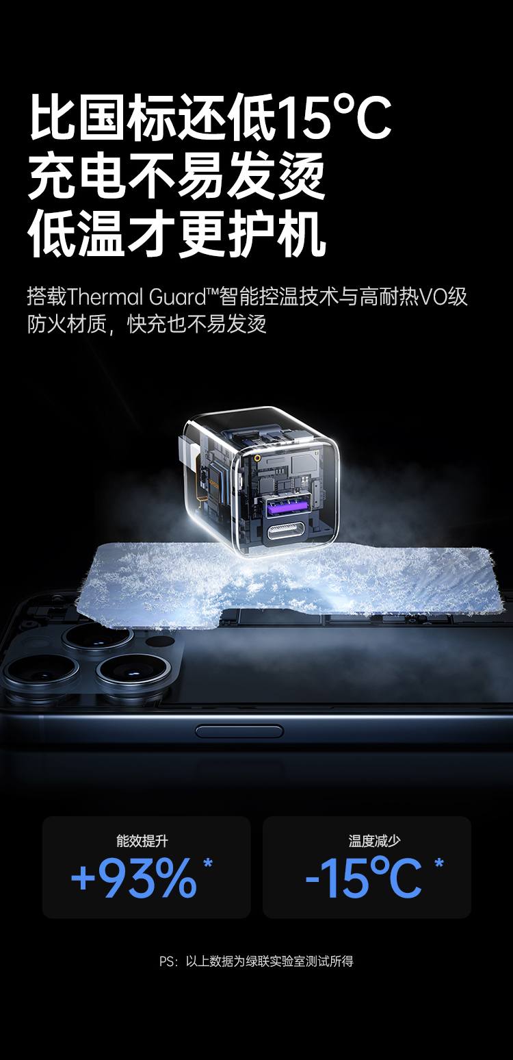 UGREEN绿联-品质新体验,数码选绿联 绿联氮化镓充电头支持PD快充协议,高兼容性