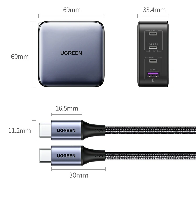 UGREEN绿联-品质新体验,数码选绿联 绿联X569氮化镓充电器与笔记本搭配使用场景