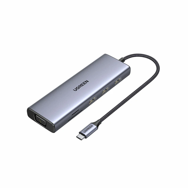 绿联Type-C 九合一扩展坞 HDMI4K