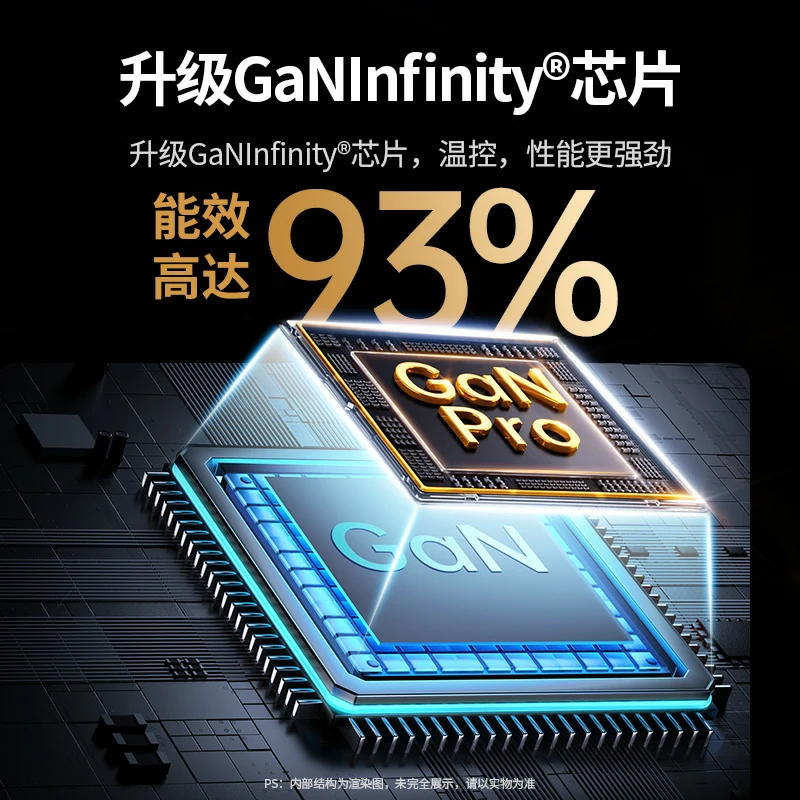 綠聯(lián) Nexode 閃充湃Pro 65W三口氮化鎵充電器套裝