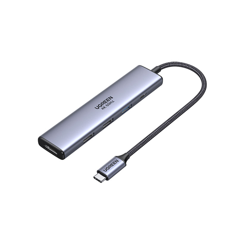 绿联Type-C 五合一多功能扩展坞 4K60Hz