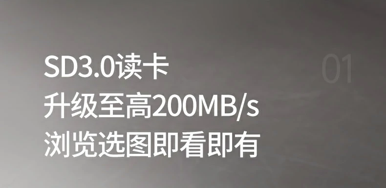 绿联CM304双卡同读功能演示，SD与TF卡同时插入