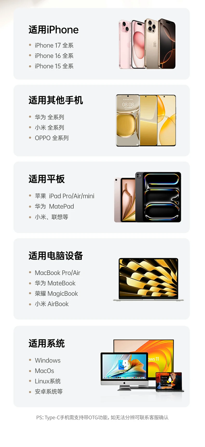 绿联CM304开箱内容：读卡器+说明书+保修卡