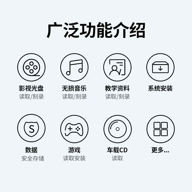 高保真音频读取 - 无损音乐CD完美还原 绿联CM337播放无损音乐CD,音质清晰稳定