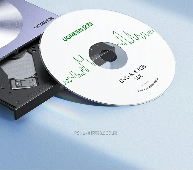 车载CD兼容读取 - 老车音乐数字化备份 绿联CM337用于车载CD碟片数据提取