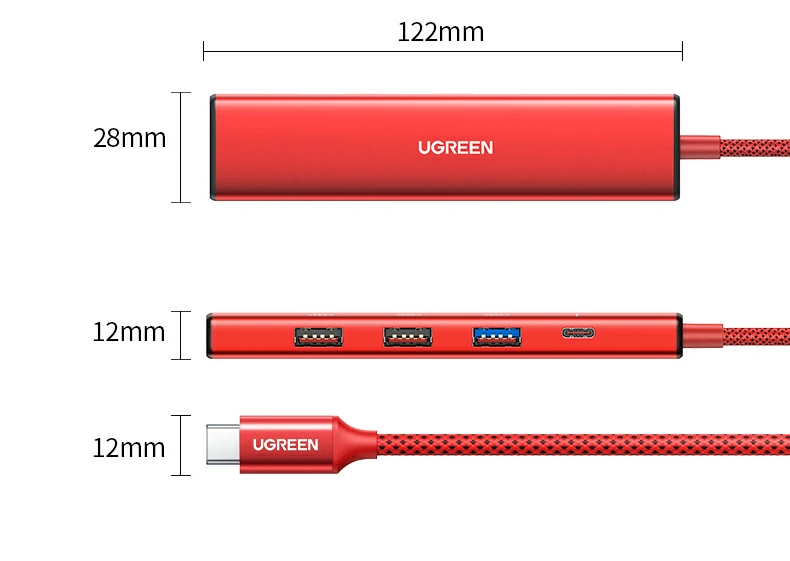 绿联CM478-75325 - 小巧全能扩展坞,高效赋能现代数字生活 绿联CM478-75325 产品核心卖点总结图:4K30Hz+100W+USB3.0+轻量便携