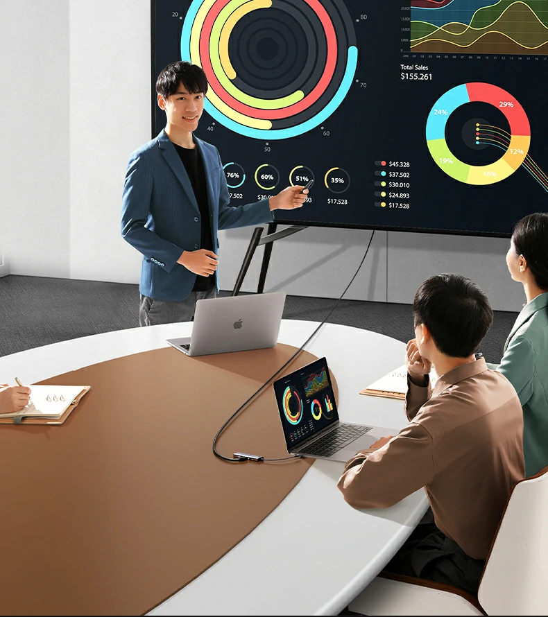 绿联CM498-15601扩展坞千兆网口稳定连接