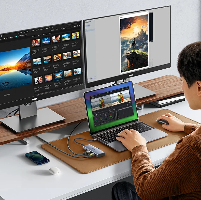 绿联CM498-35897 USB3.0高速数据传输