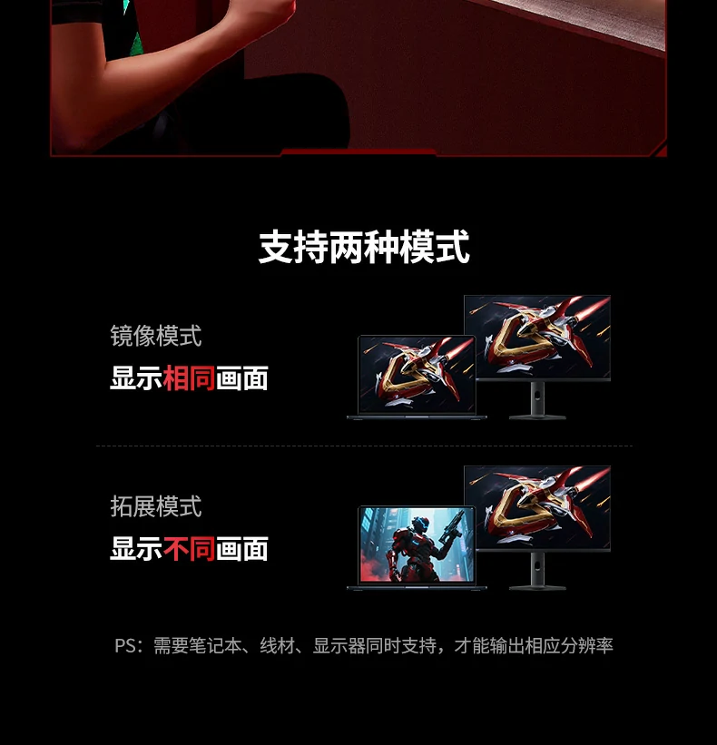 华为笔记本完美适配 - 多设备即插即用 绿联CM511-75642在华为MateBook上使用场景