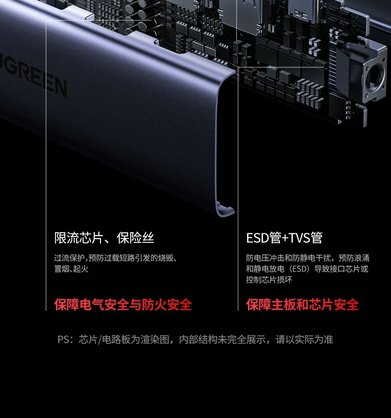 精美礼品级包装 - 自用送礼皆宜 绿联CM511-75642时尚彩盒包装正面图