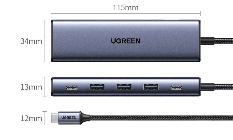 全场景覆盖 - 办公、游戏、创作、学习一坞通吃 绿联CM511-75642多场景适用总结图