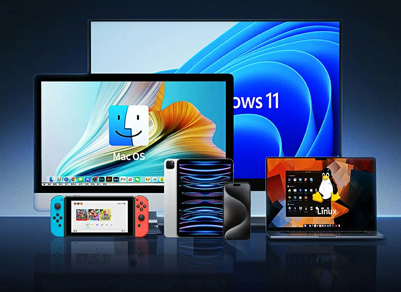 完整配件套装 - 开箱即用无忧体验 绿联CM512-45000开箱内容:扩展坞+说明书+保修卡