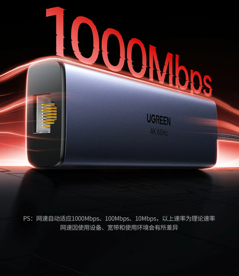 抗静电抗浪涌 - 应对复杂用电环境 绿联CM512-75643 ESD+TVS静电浪涌防护说明