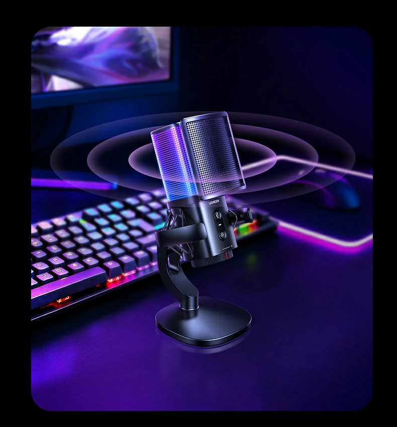 精美礼品级包装 - 自用送礼皆宜 绿联CM581时尚彩盒包装正面图