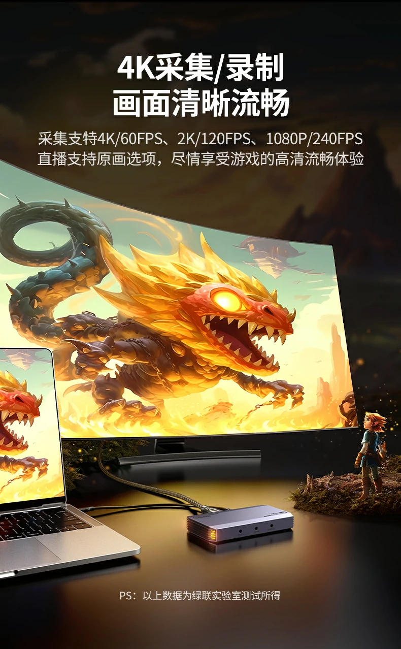 适配索尼相机 - 专业摄影与直播录制 绿联CM700连接索尼相机进行专业级视频采集