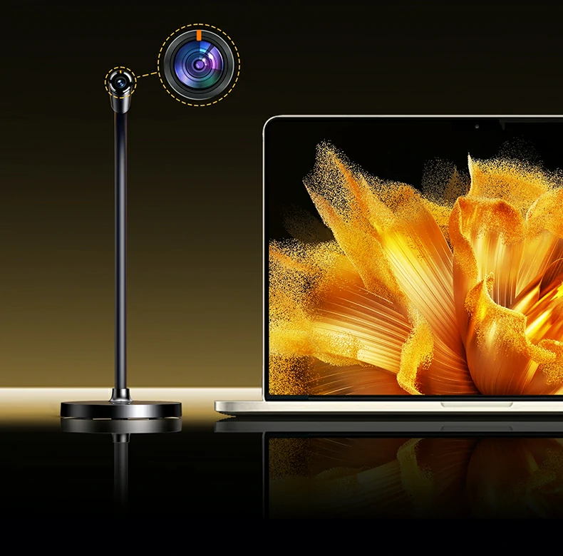 2K超清画质 - 定焦镜头捕捉每一个细节 绿联CM826 2K30Hz高清画质特写,400万像素清晰成像