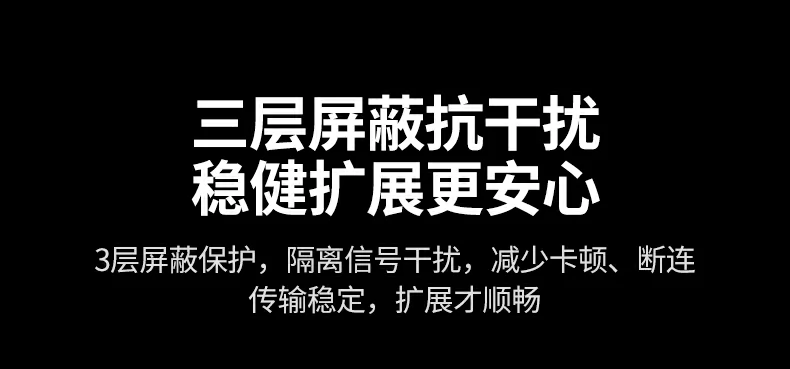 绿联CM828-45364 - 为创作者、玩家、商务人士打造的高性能扩展解决方案 绿联CM828最终产品展示图,突出高性能与高颜值