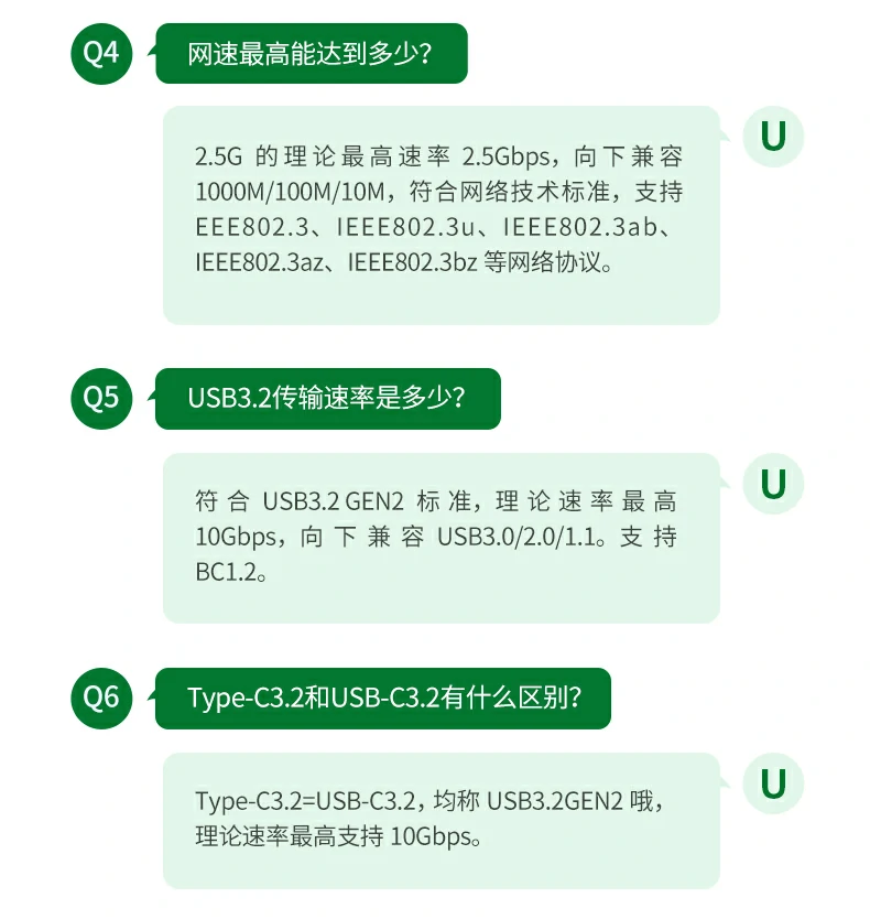 绿联Type-C扩展坞多接口协同扩展 绿联扩展坞高速接口协同工作展示