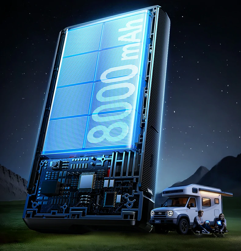 桌面与车载兼用 场景拓展更灵活 桌面与车载兼用 65W应急启动电源应用场景