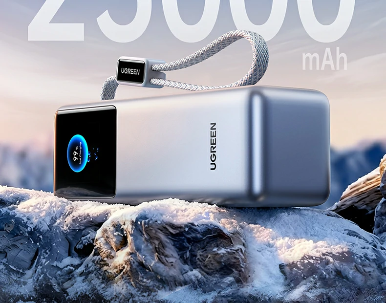 绿联PB728 与普通移动电源循环寿命对比图