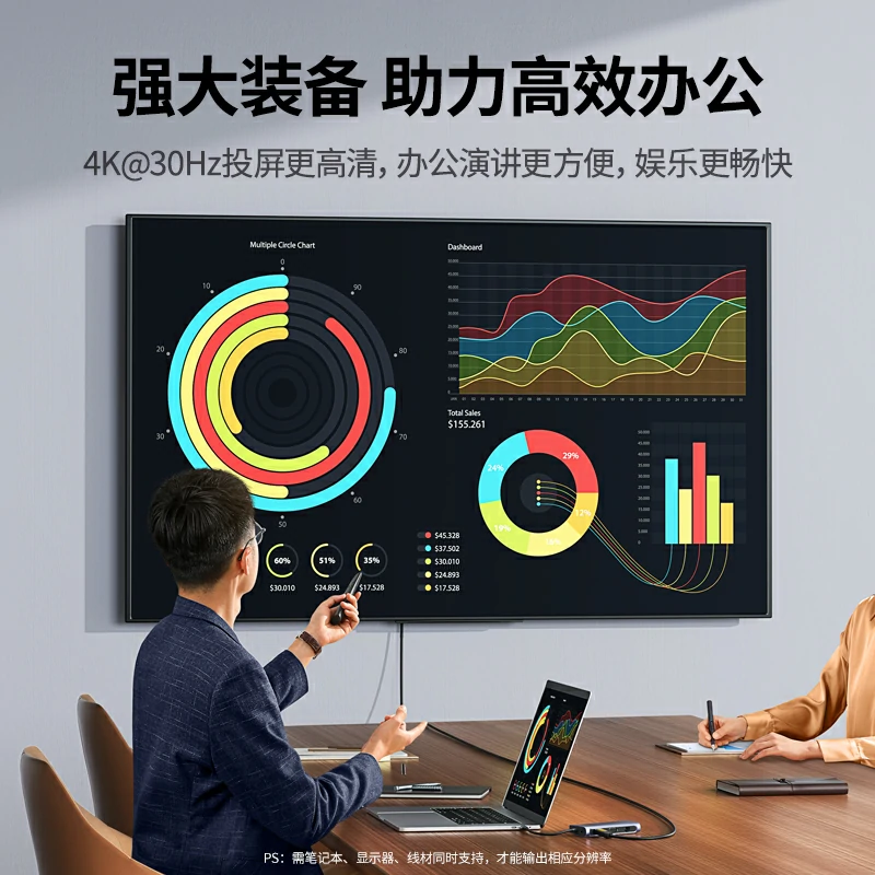 绿联Type-C九合一千兆网口扩展坞