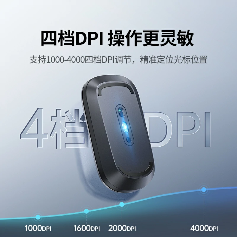 綠聯(lián)便攜無線辦公鼠標(biāo) 充電款