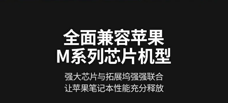 Type-C 3.2接口連接外置顯卡塢演示（示意）
