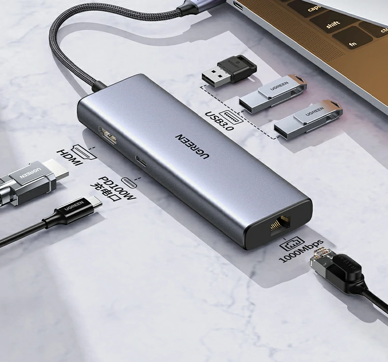 iPad Pro連接擴展塢外接顯示器與鍵鼠，秒變生產力工作站