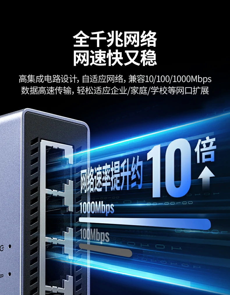 打印机通过交换机共享至多台电脑使用场景