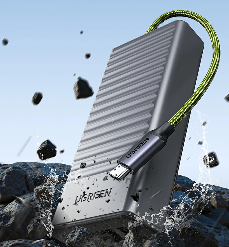 绿联CM856防泼溅保护存储设备安全 绿联CM856-85098收纳读卡器防泼溅设计细节