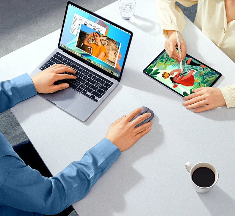 4000 DPI大屏或多顯示器高速操控演示