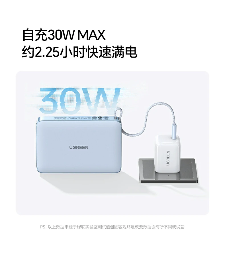 绿联PB594户外差旅多场景充电应用 绿联PB594磁吸无线充移动电源户外差旅充电场景